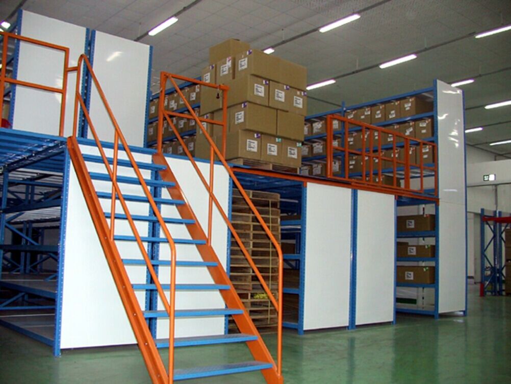 工字钢阁楼货架标准产品的相关结构